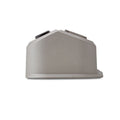 Slant Edge Valve Covers BBC Cast Gray Crinkle