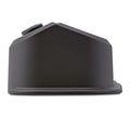 Slant Edge Valve Covers BBC Black Crinkle