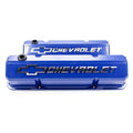 SBC Slant Edge V/C's - Die Cast - Blue