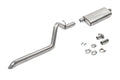 CB EXH 9101 CHEROKEE XJ SGL REAR EXIT 2.5ININTER & TAIL PIPE STREET PRO MUFF/HW