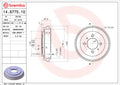 Brembo 95-98 Nissan 200SX/91-93 NX/91-99 Sentra Rear Brembo Developed OE Replacement
