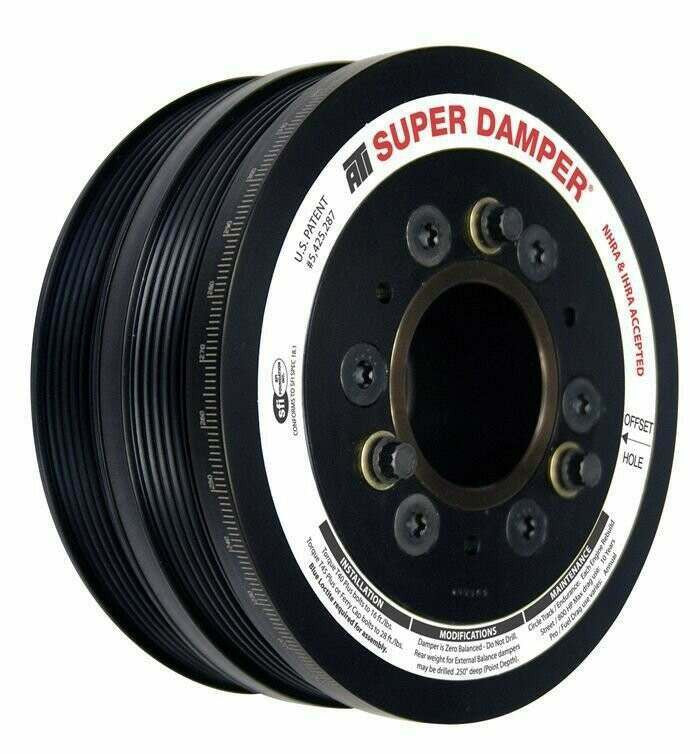 ATI Ford Coyote 5.0L 6.78in 6 & 4 Grv Damper w//AC Pulley Kit (OEM Size SK1473)