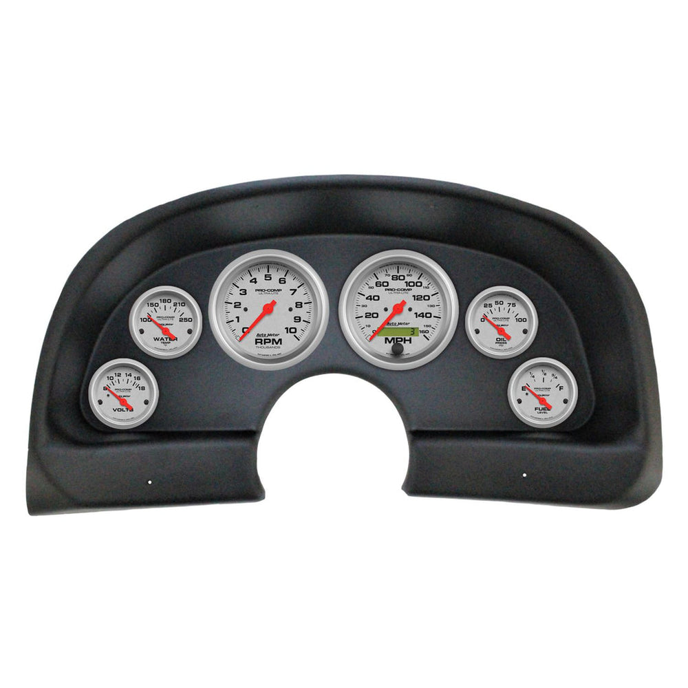 Autometer Ultra-Lite Direct Fit Dash Kit 93-02 Chevy Camaro (2 x 3-3/8in. / 4 x 2-1/16in.)