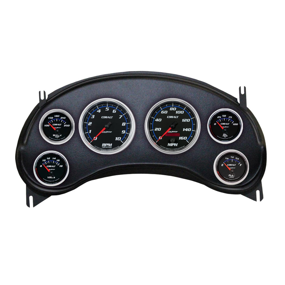 Autometer Designer Black Direct Fit Dash Kit 98-04 Chevy S10 Truck (2 x 3-3/8in. / 4 x 2-1/16in.)