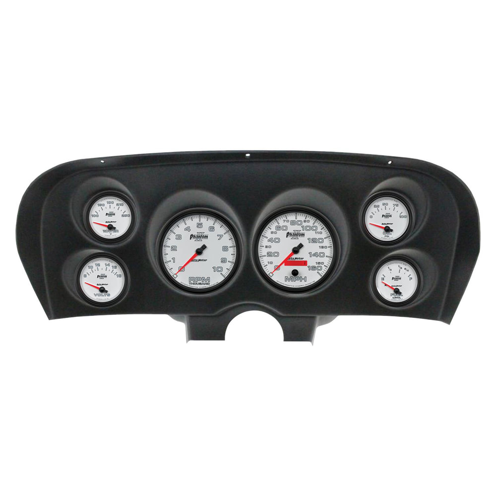 Autometer Phantom II Direct Fit Dash Kit 69-70 Ford Mustang (2 x 5in. / 4 x 2-5/8in.)