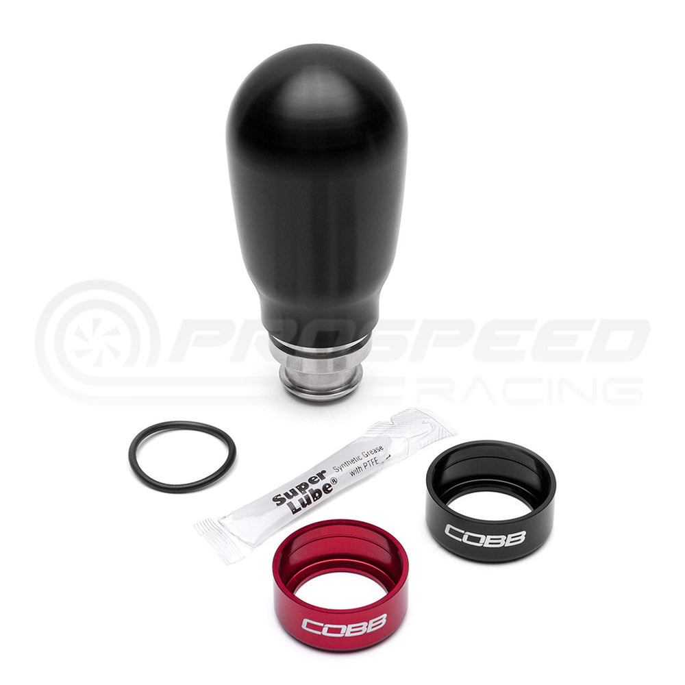 Cobb 02-07 Subaru WRX 5MT Stg 1+ Drivetrain Pkg w/Tall Shifter (Tall Weighted Knob) - White