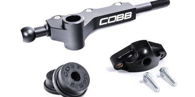 Cobb 02-07 Subaru WRX 5MT Stg 1+ Drivetrain Pkg w/Tall Shifter (Weighted Knob) - White