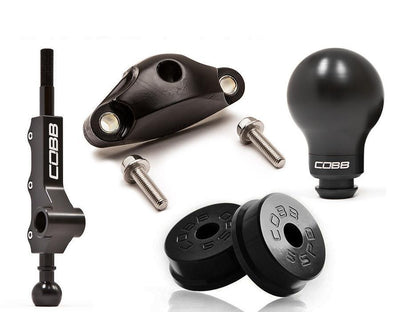 Cobb 08+ Subaru WRX / 05-09 LGT / 06-08 FXT 5MT Stg1+ Drivetrain Pkg (Weighted Knob) - White