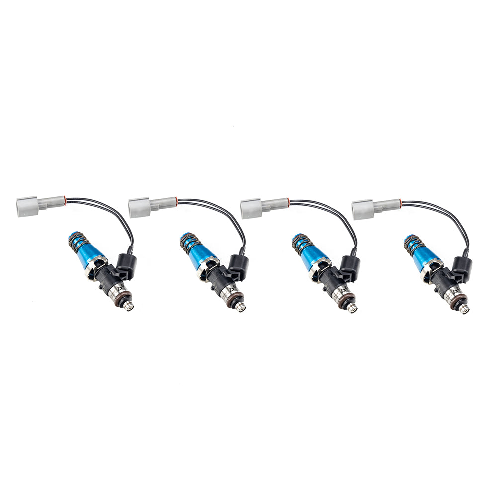 Injector Dynamics 1750-XDS - 30mm Length - 11mm Blue Top - Denso Lower Cushion (Set of 4)