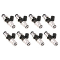 Injector Dynamics 1750-XDS - Dodge 300C SRT-8 6.4L 14mm (Black) BOTTOM Adaptor - Set of 8