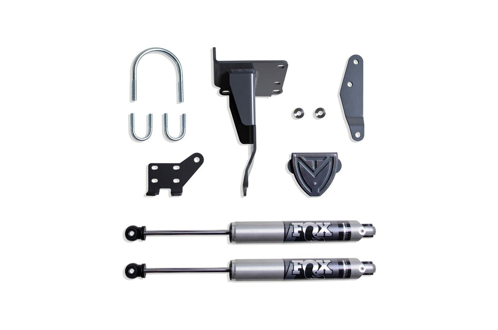 MaxTrac 14-23 Dodge RAM 2500 Dual Steering Stabilizer Kit w/ Fox Stabilizers