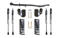 MaxTrac 13-24 Dodge RAM 3500 4WD 2.5in Leveling Kit w/ Alum. 4-Link System & Vulcan 2.0 Res. Shocks