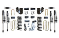 MaxTrac 13-18 Dodge RAM 3500 4WD 4in Lift Kit w/ Radius Arm Brackets & Vulcan 2.0 Res. Shocks
