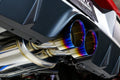 REMARK 24+ Toyota GR Corolla Dual Center Exit w/ Resonator Burnt Stainless Steel Catback Exhaust,