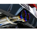 REMARK 24+ Toyota GR Corolla Dual Center Exit w/ Resonator Burnt Stainless Steel Catback Exhaust,