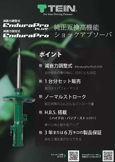 Tein 06-11 Toyota Camry (ACV40) EnduraPro Plus Kit