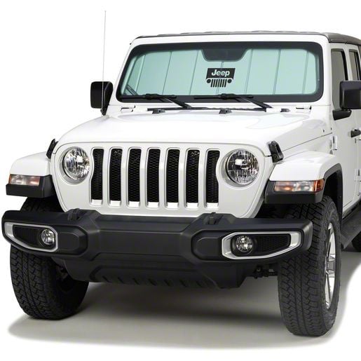 Covercraft 14-21 Jeep Grand Cherokee w/MMS UVS100 Custom Sunscreen with Jeep Grill logo