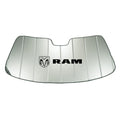 Covercraft 19-24 PU Ram 2500/3500 No Snsr Std RVM UVS100 Custom Sunscreen with Ram Horizontal logo