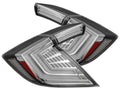 AlphaRex 16-21 Honda Civic Hatchback / Type-R FK8 Nova-Series LED Tail Lights (Pair) - Clear