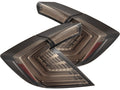 AlphaRex 16-21 Honda Civic Hatchback / Type-R FK8 Nova-Series LED Tail Lights - Clear Smoke