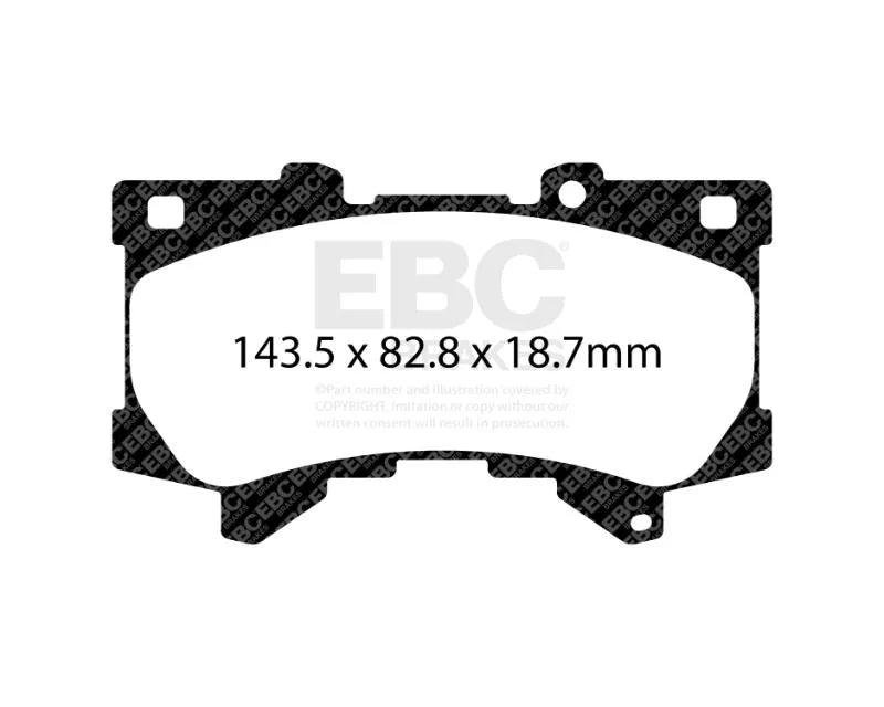 EBC S13 Brake Pad and Rotor Kit