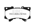 EBC S13 Brake Pad and Rotor Kit