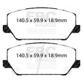 EBC S5 Brake Pad and Rotor Kit