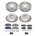 Power Stop 11-14 Chrysler 0 Front and Rear Semi-Coated Rotor Kit