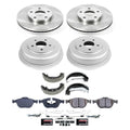 Power Stop 2020 Kia Optima Front and Rear Semi-Coated Rotor Kit