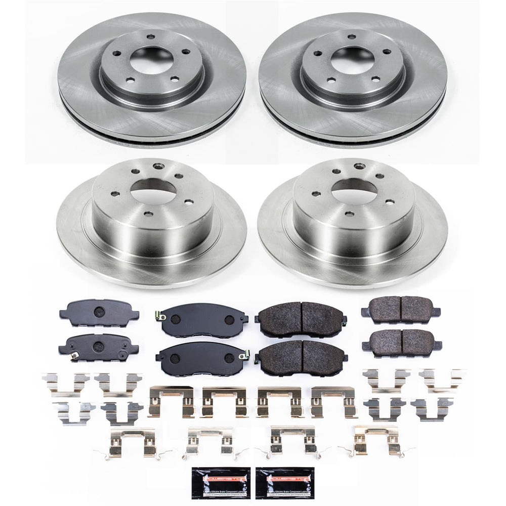 Power Stop 11-17 Nissan Juke Front and Rear Track Day Brake Kit