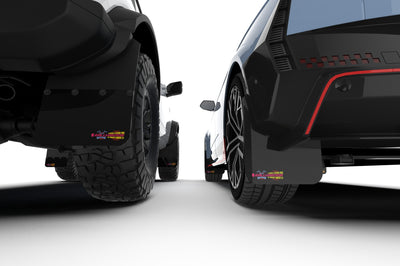 Rally Armor 13-18 & 2019 USDM Ford Fiesta ST Black Mud Flap BCE Logo