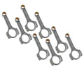SBM 4340 Forged I-Beam Rods 6.123 w/7/16 Cap