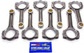 SBC 4340 Forged I-Beam Rods 6.125 w/7/16 Cap