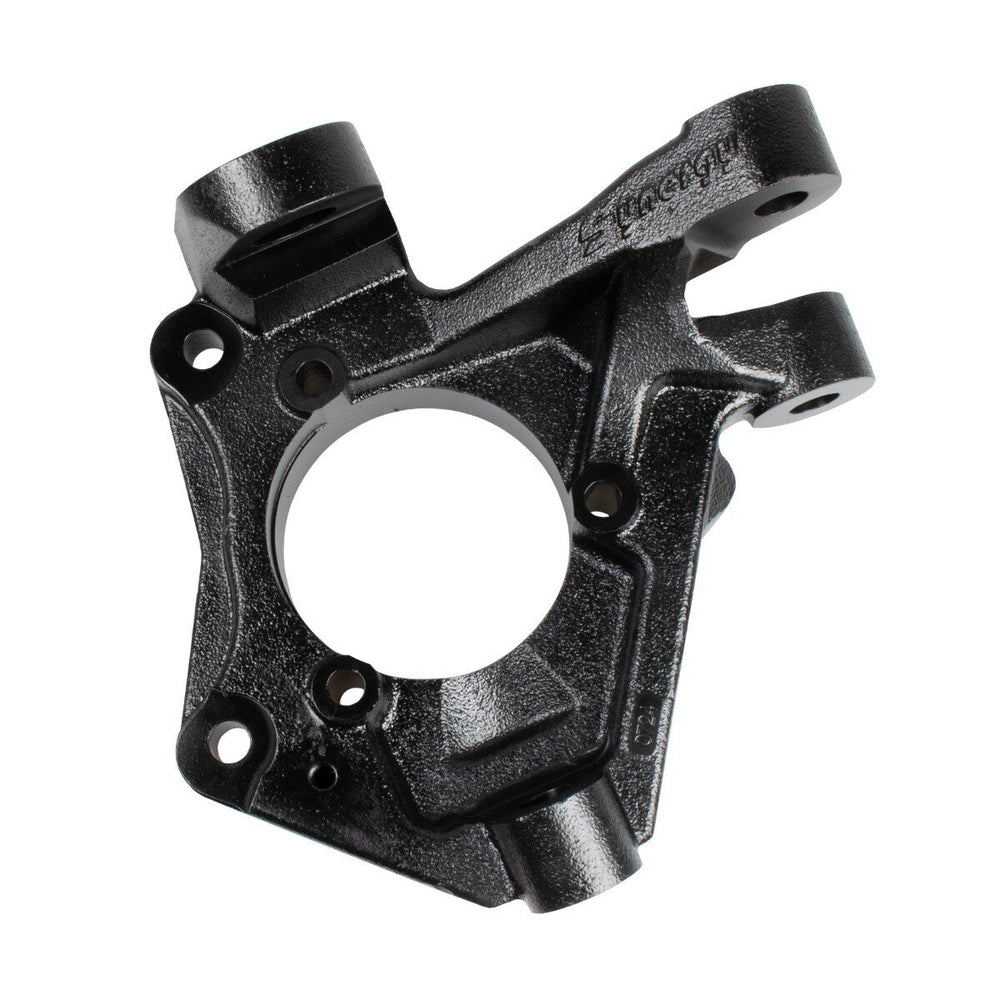Synergy Jeep JL / JLU / JT Driver Side Steering Knuckle Black - Stock Steering Location