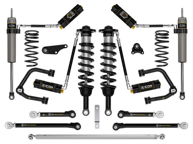 2024-2025 Toyota Land Cruiser 250 Series 1.25-3 Inch Lift Stage 9 Suspension System CDCV Tubular Icon Vehicle Dynamics