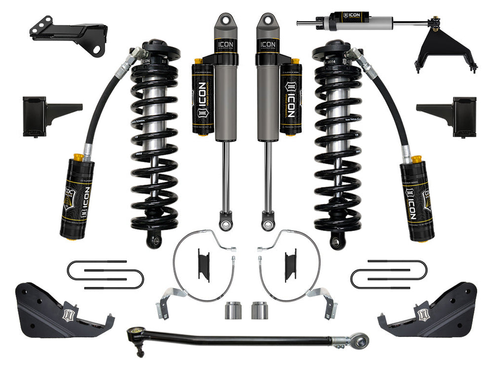 2023-2025 Ford F-250/F-350 Super Duty 4WD 4-5.5 Inch Lift Stage 5 Coilover Conversion System Icon Vehicle Dynamics