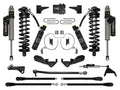 2023-2025 Ford F-250/F-350 Super Duty 4WD 4-5.5 Inch Lift Stage 8 Coilover Conversion System W/ Expansion Packs Icon Vehicle Dynamics