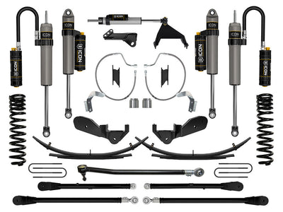 2023-2025 Ford F-250/F-350 Super Duty 4WD Gas 4.5 Inch Lift Stage 7 Suspension System W/ Expansion Packs Icon Vehicle Dynamics