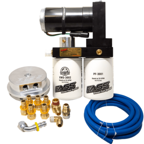 FASS 17-19 Chevy Duramax 290gph No Drop Titanium Plus Fuel System