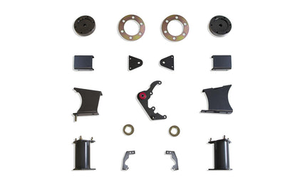 Maxtrac 15-20 GM SUV 4WD Misc Brackets & Hardware - 7in Crossmember Kit (Box 3 of 4)