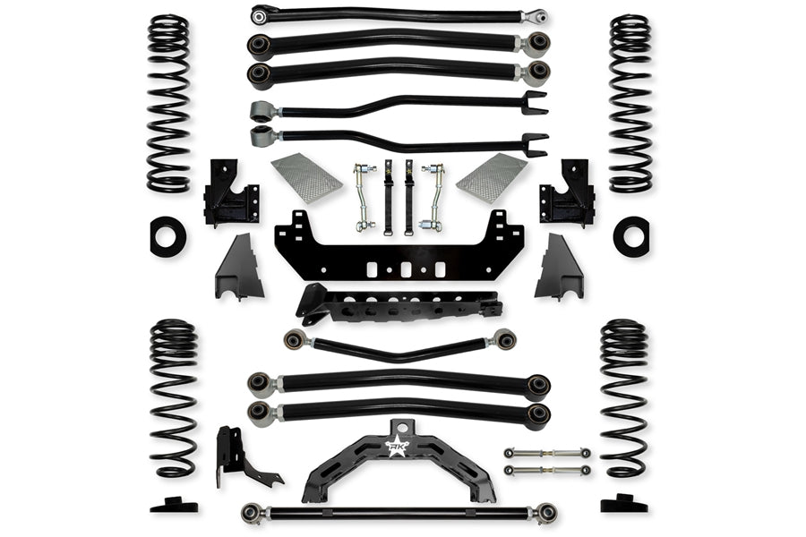 Rock Krawler 2021+ Jeep Wrangler JT (Diesel) 3in Adventure-X Trail Runner Long Arm System
