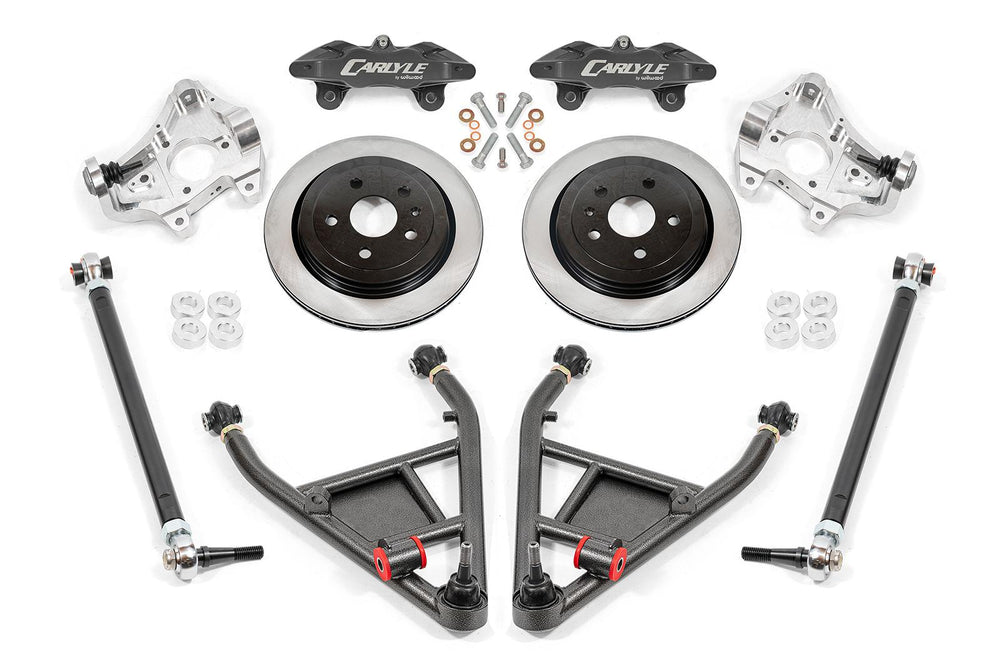 BMR 14-19 Chevrolet Corvette 15in Conversion Kit w/ Solid Rotors & Black Calipers