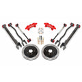 BMR 08-14 Cadillac CTS-V 15in Conversion Kit w/ Drilled & Slotted Rotors & Red Calipers