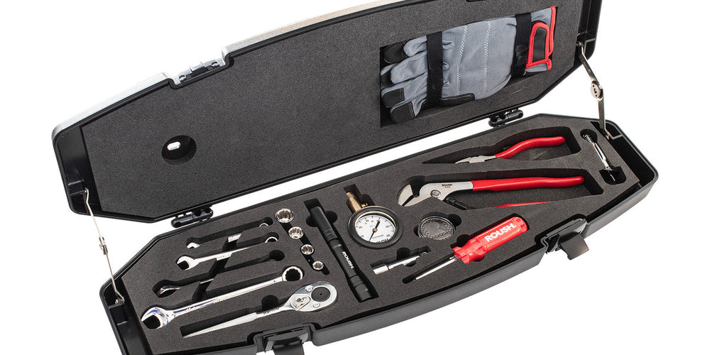 Roush 05-23 Ford Mustang Trunk Mounted Tool Kit