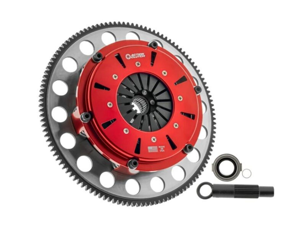 Action Clutch 92-01 Honda Prelude 2.2L/2.3L (H22/H23) 7.25in Triple Disc Clutch w/Chromoly Flywheel