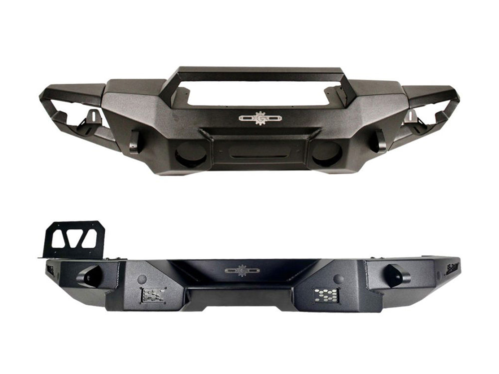 Rock Slide 18-25 Jeep Wrangler JL 2-4 Door Combo Mid Front And Full Rear Bumpers