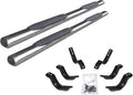 24C TACOMA 4IN 1000 SERIES SIDE STEPS WITH MOUNTING BRACKET KIT POLISHED STAINL