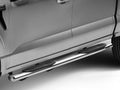 24C TACOMA 4IN 1000 SERIES SIDE STEPS WITH MOUNTING BRACKET KIT POLISHED STAINL