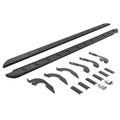 24C TACOMA RB10 SLIM LINE RUNNING BOARDS W/MOUNTING BRACKETS KIT TEXTURED BLACK