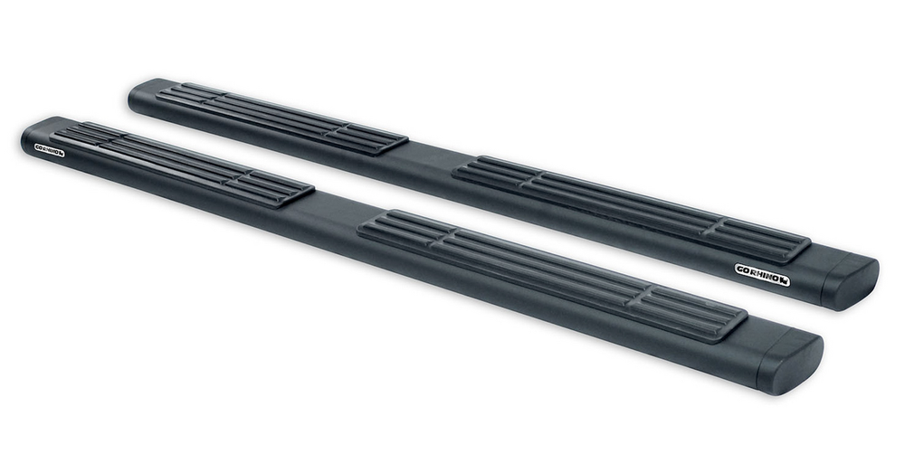 24C TACOMA 6IN OE XTREME SIDE STEPS WITH MOUNTING BRACKETS KIT TEXTURED BLACK